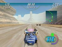 une photo d'Ã©cran de Star Wars Episode 1 - Racer sur Nintendo 64